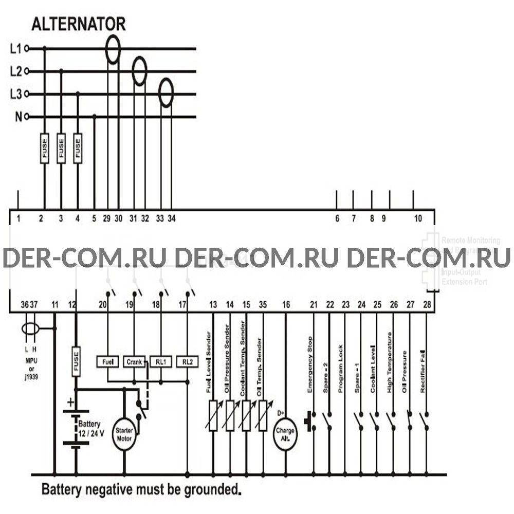 Схема datakom j13f08