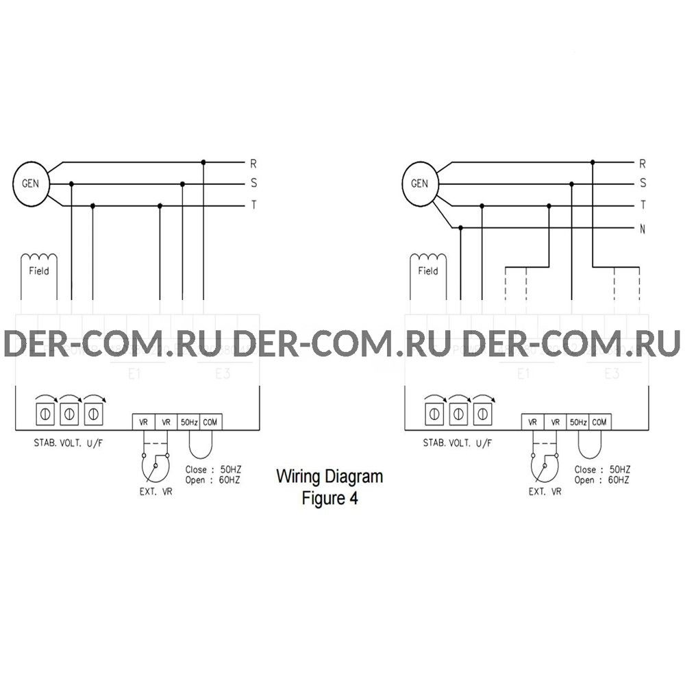 Регулятор напряжения AVR EA15A3H с контролем по 3-м фазам. Взаимозаменяем с  AVR Sincro DBL1 106654 (30008023).