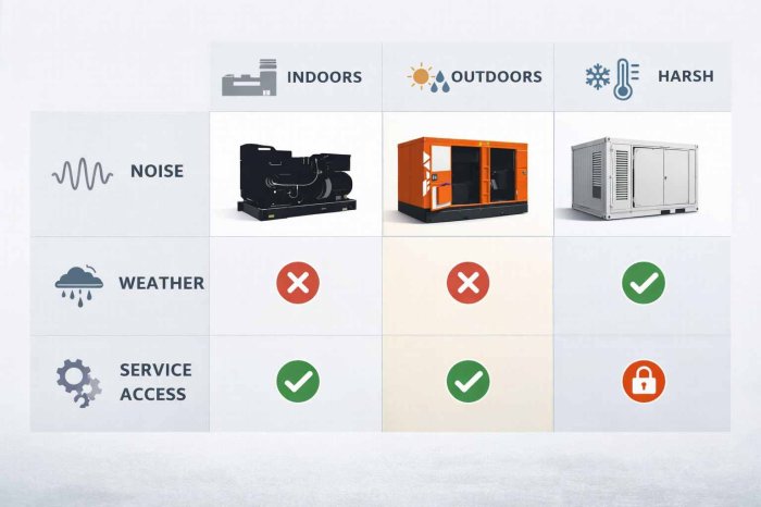 Как подобрать правильную конфигурацию ДЭС: открытая рама, кожух или контейнер