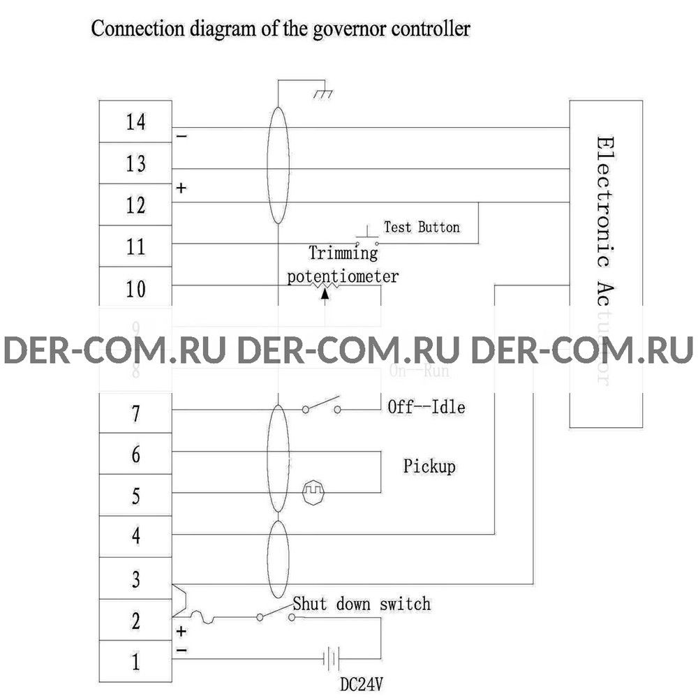 Регулятор оборотов двигателя Fortrust C1000 и C1002 в Ярославле -  ДизельЭнергоРесурс