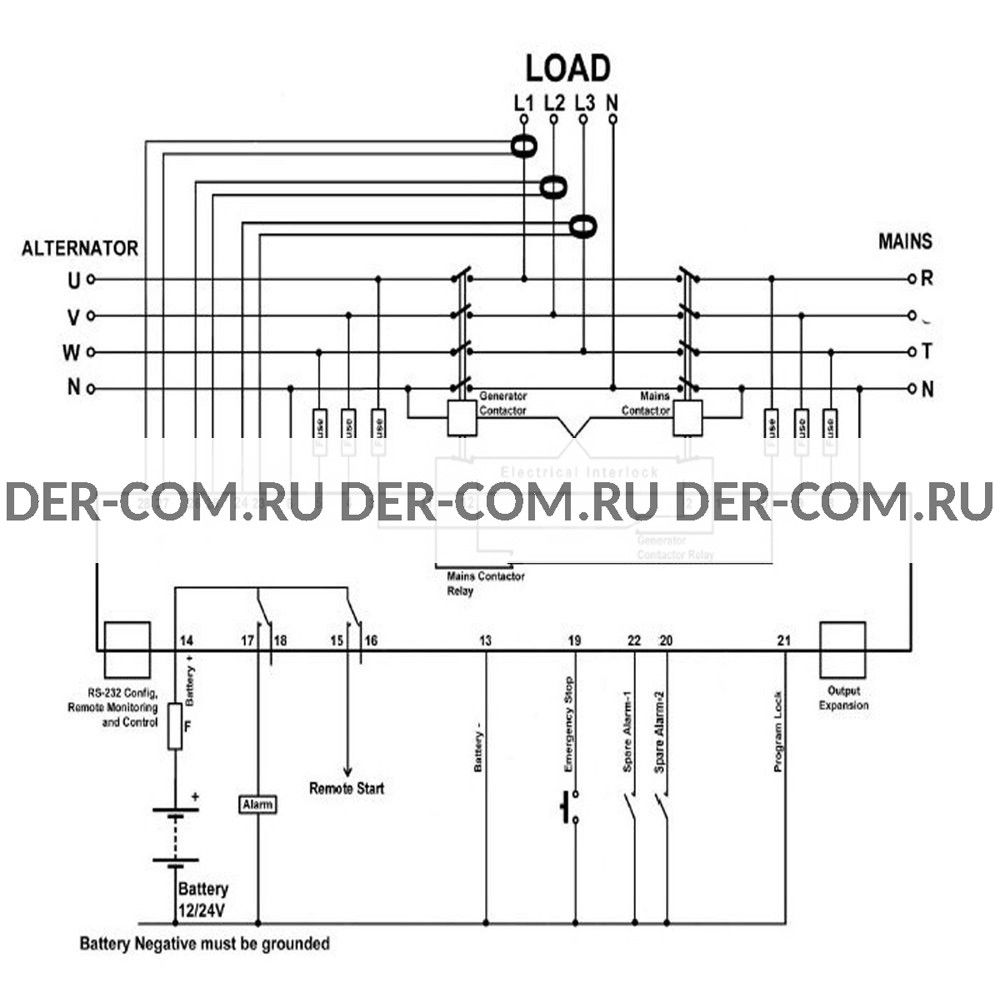 Datakom dkg 307 схема подключения