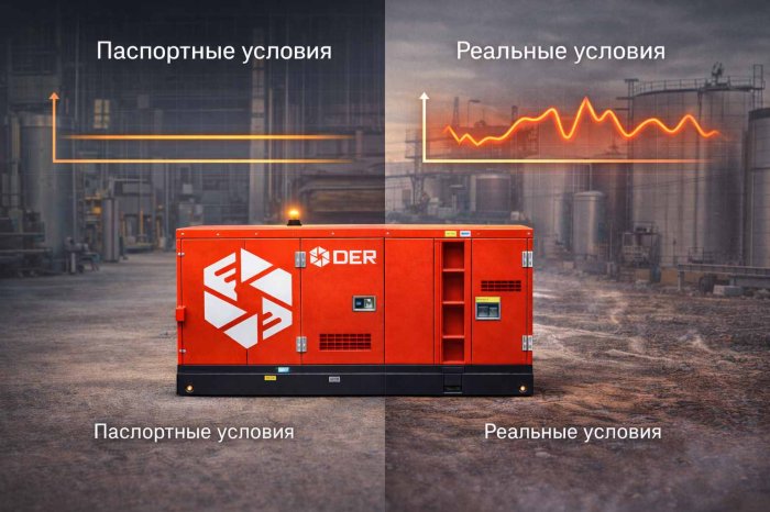 Паспортный и реальный расход топлива ДГУ (причины расхождения)