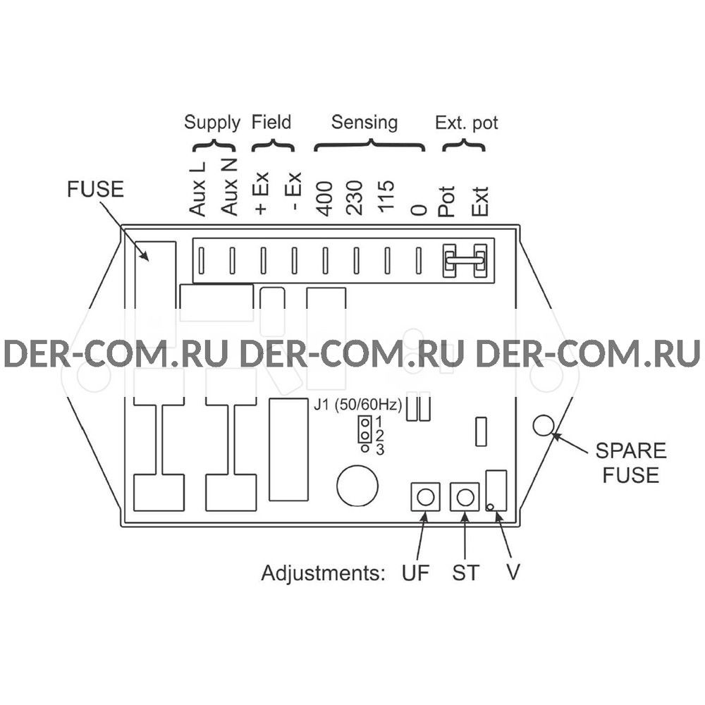 Регулятор напряжения AVR Sincro BL4U в Ярославле - ДизельЭнергоРесурс