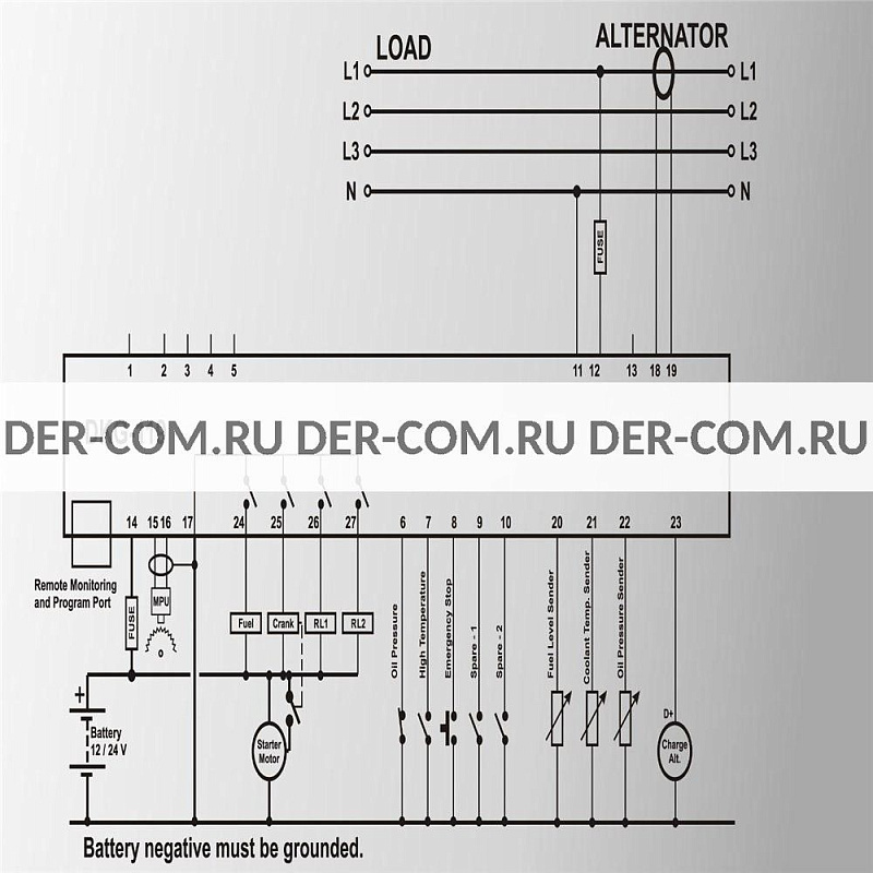 Контроллер Datakom DKG-119 ДизельЭнергоРесурс