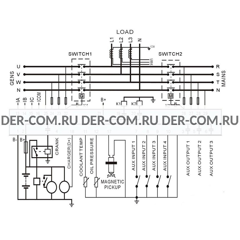 Контроллер Smartgen HGM410 ДизельЭнергоРесурс