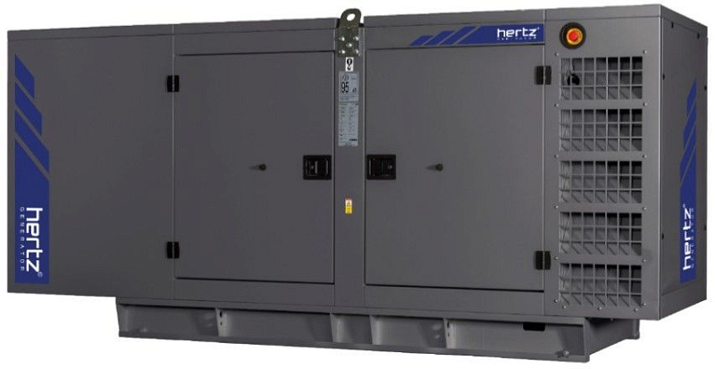 Дизельный генератор Hertz HG 122 BC в кожухе ДизельЭнергоРесурс