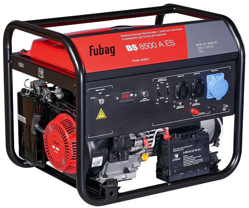 Бензиновый генератор Fubag BS 8500 A ES ДизельЭнергоРесурс Бензиновый генератор Fubag BS 8500 A ES ДизельЭнергоРесурс