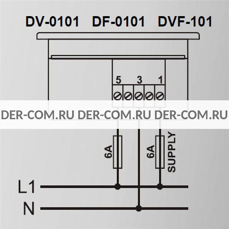 Вольтметр-частотомер dvf-0101 ДизельЭнергоРесурс