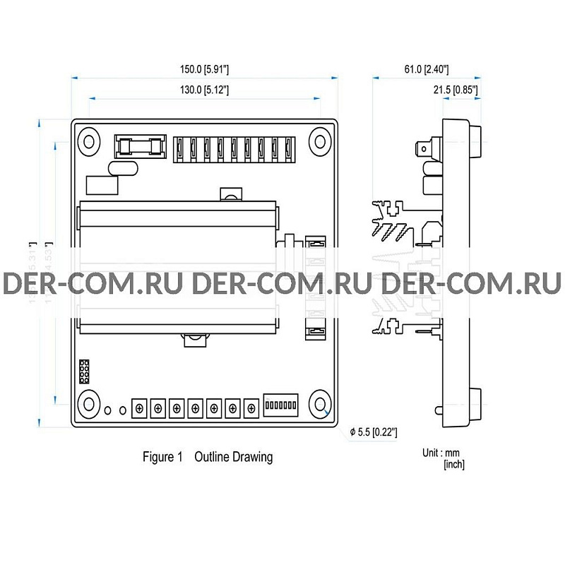 Регулятор напряжения AVR ADVR083 ДизельЭнергоРесурс
