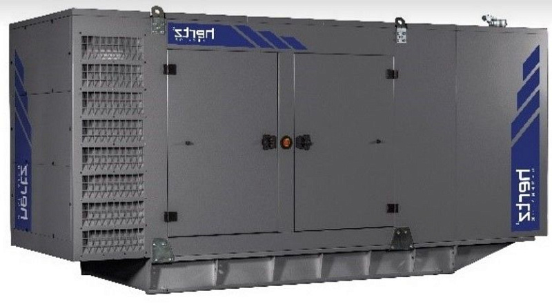 Дизельный генератор Hertz HG 500 DL в кожухе с АВР ДизельЭнергоРесурс