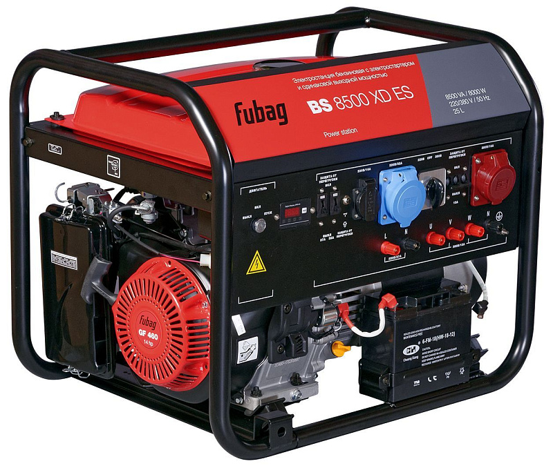 Бензиновый генератор Fubag BS 8500 XD ES с АВР ДизельЭнергоРесурс Бензиновый генератор Fubag BS 8500 XD ES с АВР ДизельЭнергоРесурс
