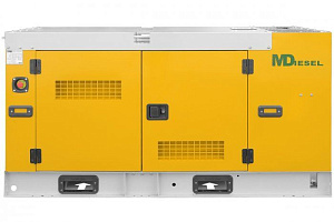 Дизельный генератор MitsuDiesel МД АД-16С-Т400-1РКМ29 в шумозащитном кожухе с АВР ДизельЭнергоРесурс