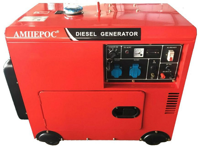 Дизельный генератор АМПЕРОС LDG 8500 S-3 ДизельЭнергоРесурс Дизельный генератор АМПЕРОС LDG 8500 S-3 ДизельЭнергоРесурс