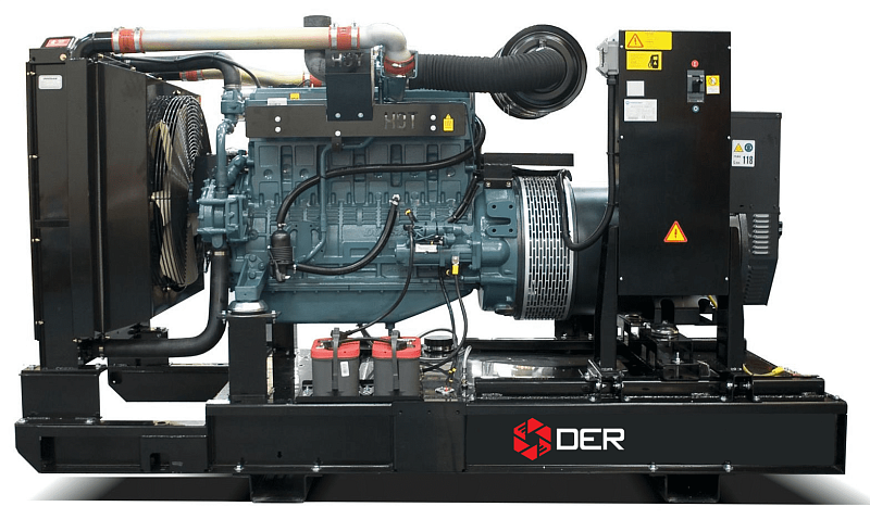 Дизельный генератор DER-160D на базе двигателя Doosan в кожухе на шасси ДизельЭнергоРесурс Дизельный генератор DER-160D на базе двигателя Doosan в кожухе на шасси ДизельЭнергоРесурс