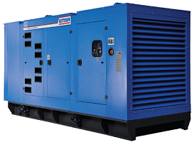 Дизельный генератор EMSA E IV EG 0385 в кожухе ДизельЭнергоРесурс