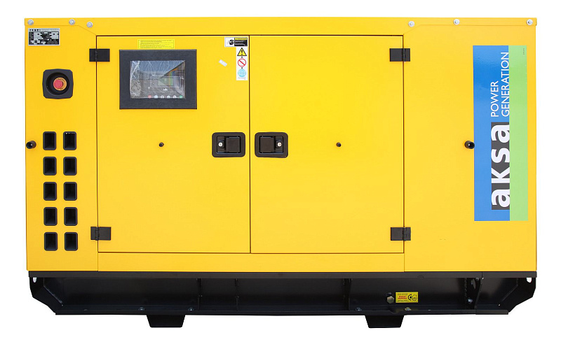 Дизельный генератор Aksa APD20BD в кожухе ДизельЭнергоРесурс