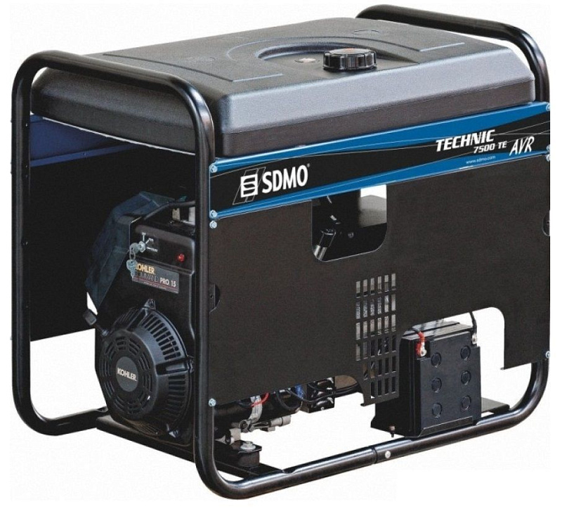 Бензиновый генератор SDMO TECHNIC 7500 TE AVR M с АВР ДизельЭнергоРесурс Бензиновый генератор SDMO TECHNIC 7500 TE AVR M с АВР ДизельЭнергоРесурс