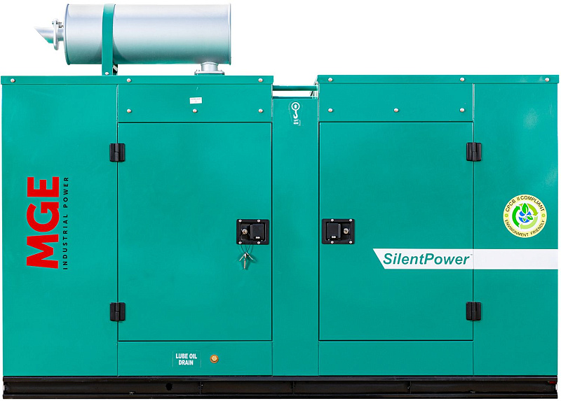 Дизельный генератор MGE P28CS в кожухе с АВР ДизельЭнергоРесурс