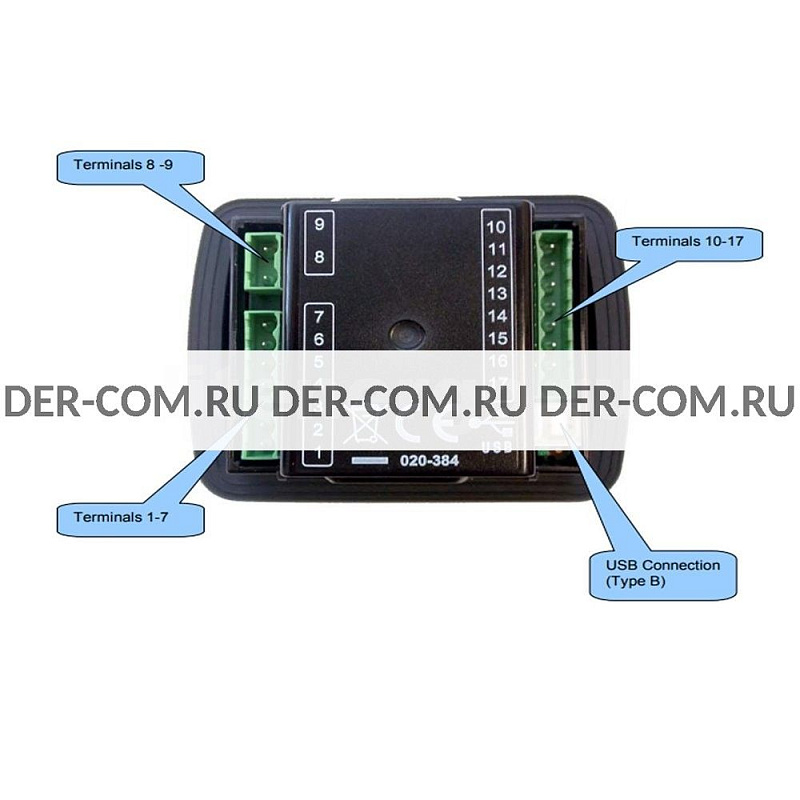 Контроллер DSE3110 CAN. ДизельЭнергоРесурс