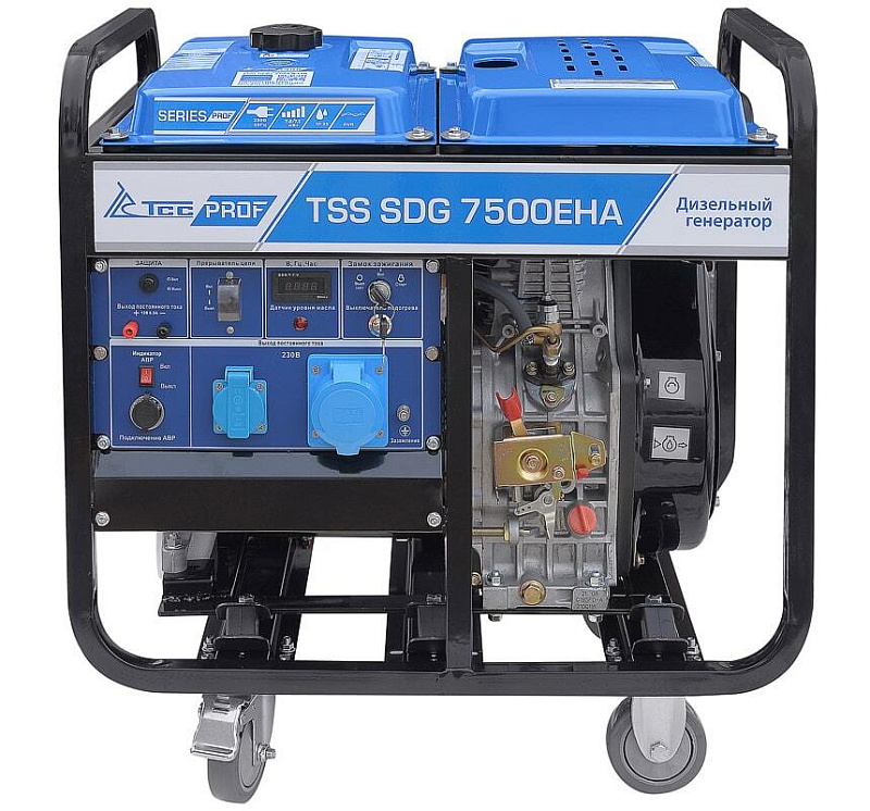 Дизельный генератор ТСС SDG 7500EHA с АВР ДизельЭнергоРесурс Дизельный генератор ТСС SDG 7500EHA с АВР ДизельЭнергоРесурс