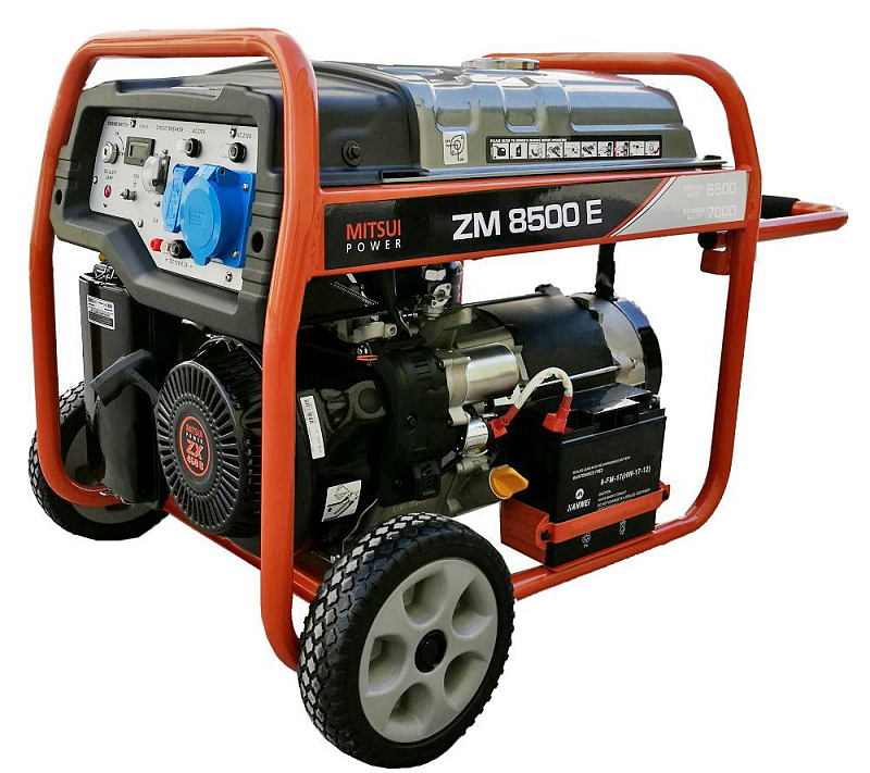 Бензиновый генератор Mitsui Power ZM 8500 E ДизельЭнергоРесурс Бензиновый генератор Mitsui Power ZM 8500 E ДизельЭнергоРесурс