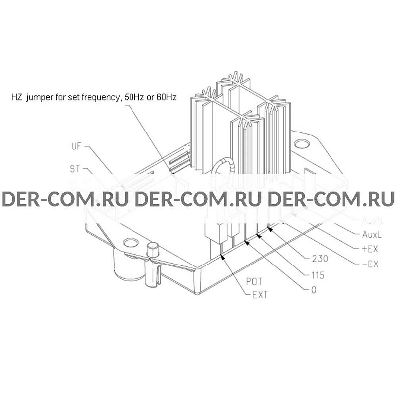 Регулятор напряжения AVR Sincro BL4 ДизельЭнергоРесурс