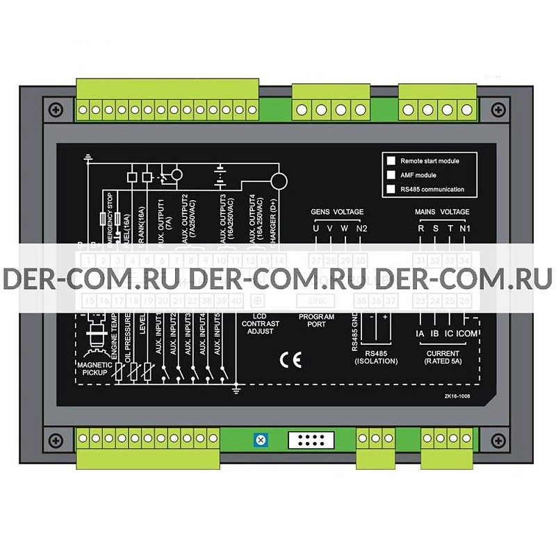 Контроллер Smartgen HGM6120UC ДизельЭнергоРесурс