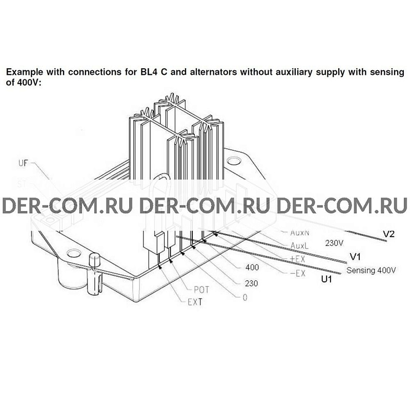 Регулятор напряжения AVR Sincro BL4 C ДизельЭнергоРесурс