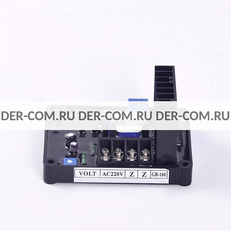 Регулятор напряжения AVR GB160 для генераторов STC и ST ДизельЭнергоРесурс Регулятор напряжения AVR GB160 для генераторов STC и ST ДизельЭнергоРесурс