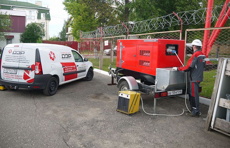 Нагрузочные испытания ДГУ Gesan DVA 660E на базе дизельного двигателя Volvo Penta TAD 1642 GE