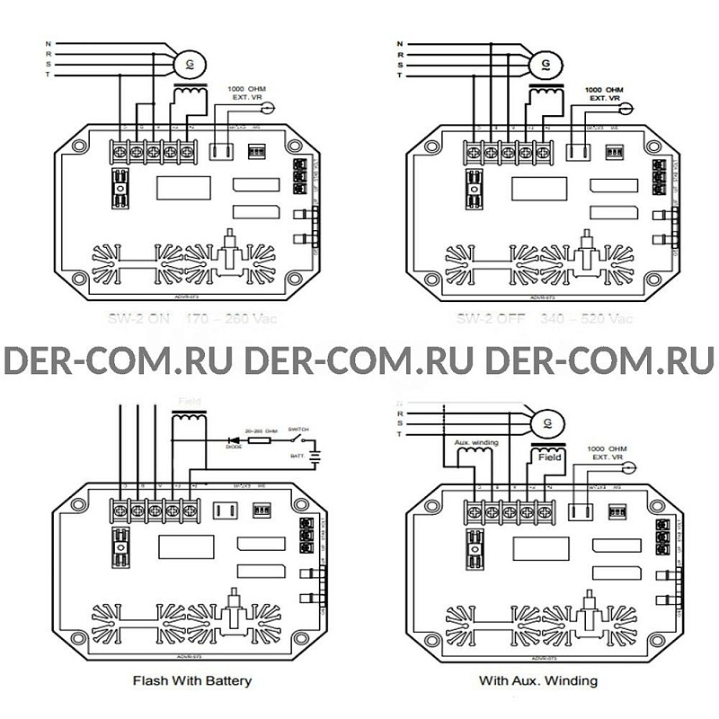 Регулятор напряжения AVR ADVR073 ДизельЭнергоРесурс