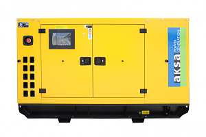 Дизельный генератор Aksa APD 110A в кожухе с АВР ДизельЭнергоРесурс