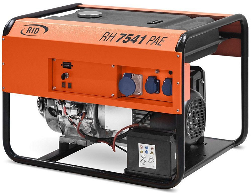 Бензиновый генератор RID RH 7540 PAE с АВР ДизельЭнергоРесурс Бензиновый генератор RID RH 7540 PAE с АВР ДизельЭнергоРесурс