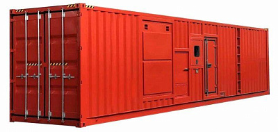 Дизельный генератор MGE P1500MH 10500 В в контейнере ДЭР