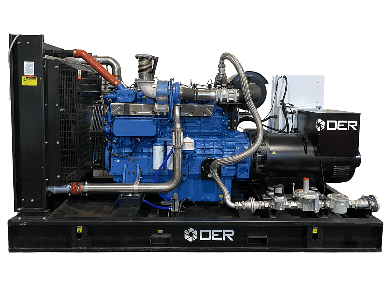 Газовый генератор DER-Y200NG на базе двигателя Yuchai ДизельЭнергоРесурс Газовый генератор DER-Y200NG на базе двигателя Yuchai ДизельЭнергоРесурс