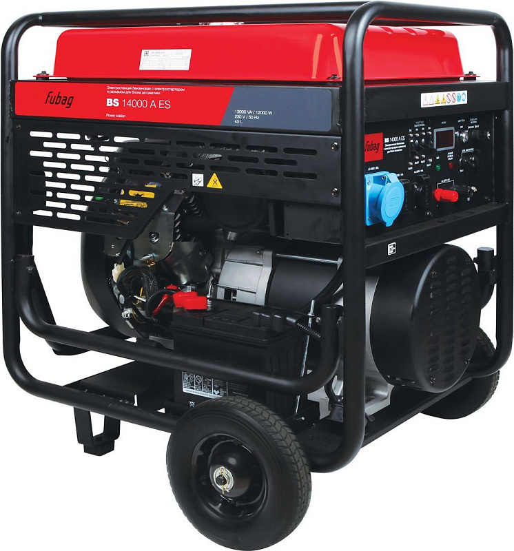 Бензиновый генератор Fubag BS 14000 A ES с АВР ДизельЭнергоРесурс